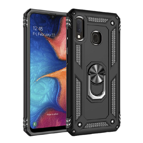 Magnetic Ring Case- For Samsung A20