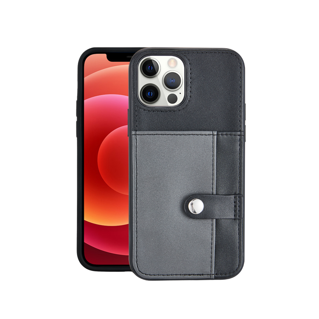 Magnetic Wallet Case- For iPhone
