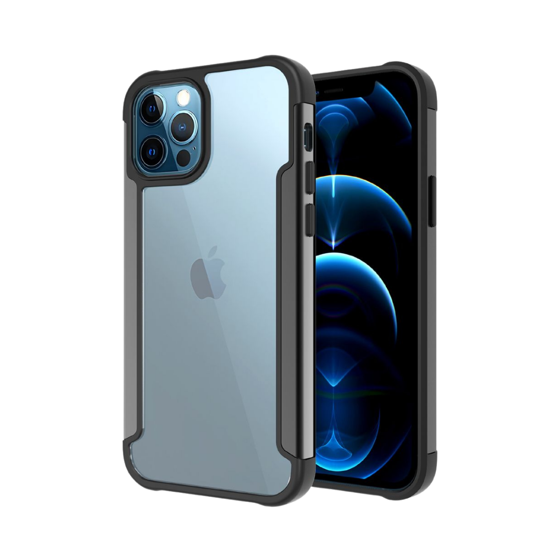 Metallic Armor Case - For iPhone