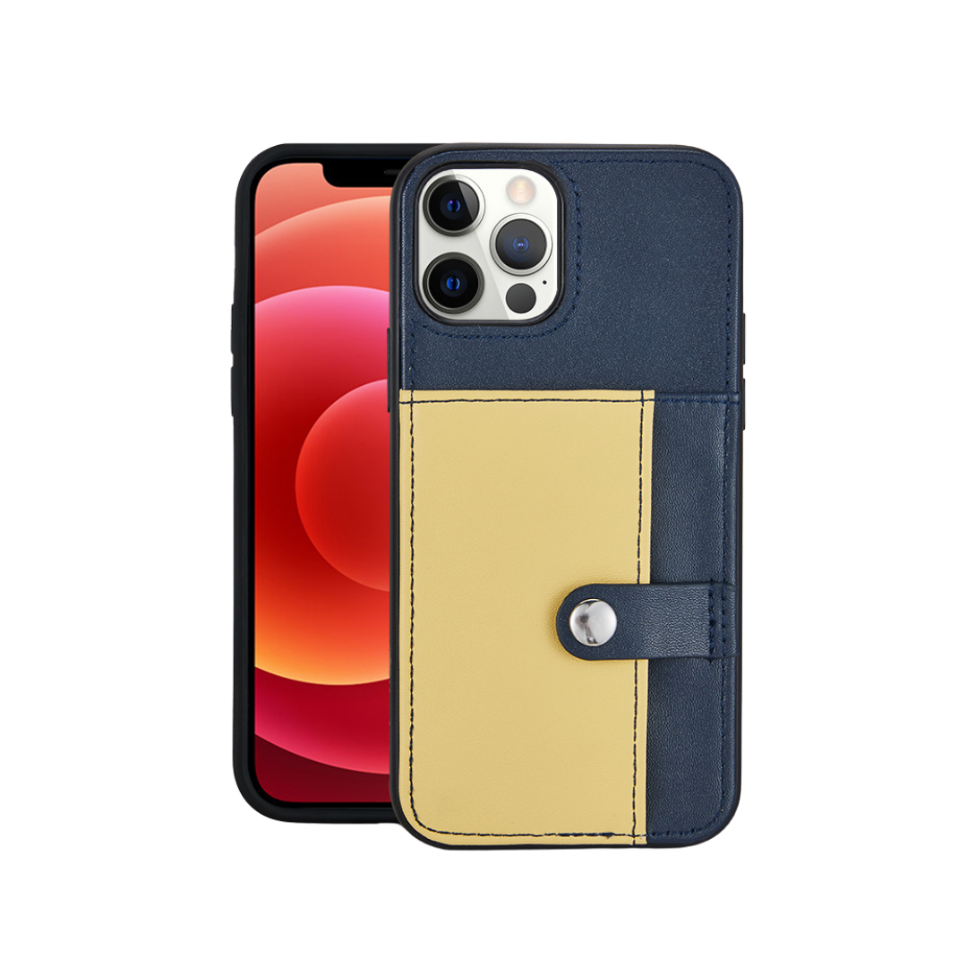 Magnetic Wallet Case- For iPhone